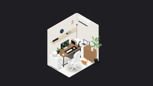 Streaming & audio setup — a 29-item desk setup built in 3D on JUDDESK